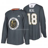 Maglia Hockey Vegas Golden Knights James Neal New Season Practice Gris