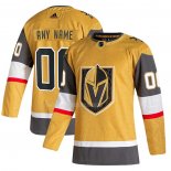 Maglia Hockey Vegas Golden Knights Personalizzate Alternato Autentico 2020-21 Or