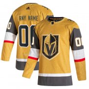 Maglia Hockey Vegas Golden Knights Personalizzate Alternato Autentico 2020-21 Or