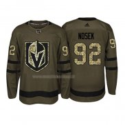 Maglia Hockey Vegas Golden Knights Tomas Nosek 2018 Salute To Service Verde Militare