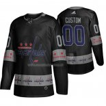 Maglia Hockey Washington Capitals Personalizzate Breakaway Nero