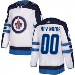 Maglia Hockey Winnipeg Jets Personalizzate Away Bianco