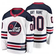 Maglia Hockey Winnipeg Jets Personalizzate Heritage Breakaway Bianco