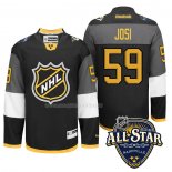 Maglia Hockey 2016 All Star Nashville Predators Roman Josi Nero