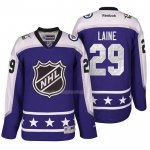 Maglia Hockey 2017 All Star Winnipeg Jets Patrik Laine Viola