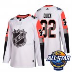 Maglia Hockey 2018 All Star Los Angeles Kings Jonathan Quick Autentico Bianco