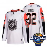 Maglia Hockey 2018 All Star Los Angeles Kings Jonathan Quick Autentico Bianco
