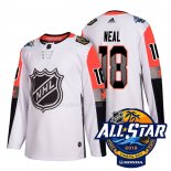 Maglia Hockey 2018 All Star Vegas Golden Knights James Autentico Bianco
