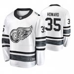 Maglia Hockey 2019 All Star Detroit Red Wings Jimmy Howard Bianco