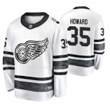 Maglia Hockey 2019 All Star Detroit Red Wings Jimmy Howard Bianco
