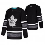 Maglia Hockey 2019 All Star Toronto Maple Leafs Blank Nero