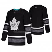 Maglia Hockey 2019 All Star Toronto Maple Leafs Blank Nero