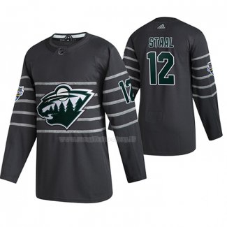 Maglia Hockey 2020 All Star Minnesota Wild Eric Staal Autentico Gris