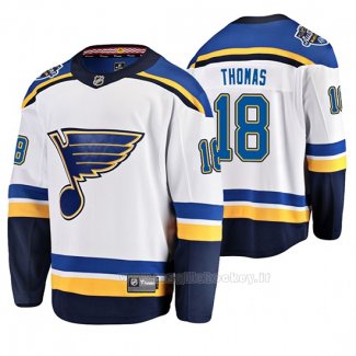 Maglia Hockey 2020 All Star St. Louis Blues Robert Thomas Away Patch Bianco