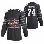 Maglia Hockey 2020 All Star Washington Capitals John Carlson Autentico Gris