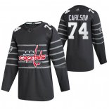 Maglia Hockey 2020 All Star Washington Capitals John Carlson Autentico Gris