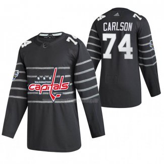 Maglia Hockey 2020 All Star Washington Capitals John Carlson Autentico Gris