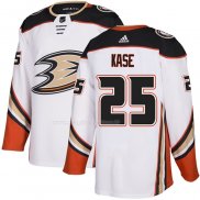 Maglia Hockey Anaheim Ducks Ondrej Kase Road Autentico Bianco