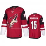 Maglia Hockey Arizona Coyotes Brad Richardson Home Rosso