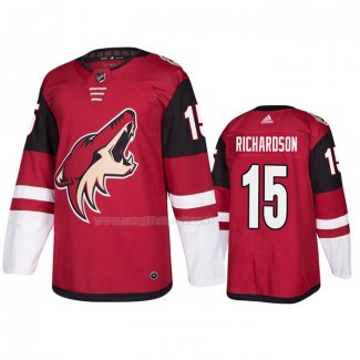 Maglia Hockey Arizona Coyotes Brad Richardson Home Rosso