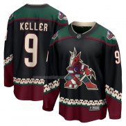 Maglia Hockey Arizona Coyotes Clayton Keller Home Breakaway Nero