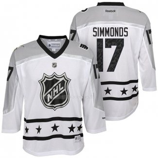 Maglia Hockey Bambino 2017 All Star Philadelphia Flyers Wayne Simmonds Bianco