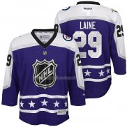 Maglia Hockey Bambino 2017 All Star Winnipeg Jets Patrik Laine Viola