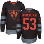 Maglia Hockey Bambino America del Norte Shayne Gostisbehere Premier 2016 World Cup Nero
