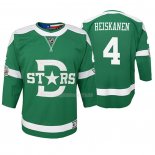 Maglia Hockey Bambino Dallas Stars Miro Heiskanen Replica Giocatore 2020 Winter Classic Verde