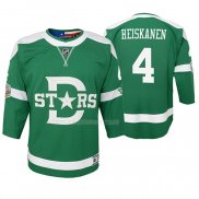 Maglia Hockey Bambino Dallas Stars Miro Heiskanen Replica Giocatore 2020 Winter Classic Verde