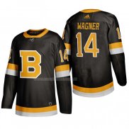 Maglia Hockey Boston Bruins Chris Wagner Alternato 2019-20 Nero