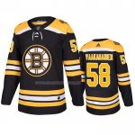 Maglia Hockey Boston Bruins Urho Vaakanainen Home Nero