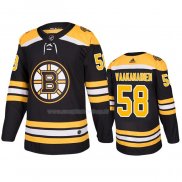 Maglia Hockey Boston Bruins Urho Vaakanainen Home Nero