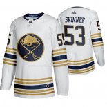 Maglia Hockey Buffalo Sabres Jeff Skinner Tercera Bianco