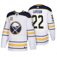 Maglia Hockey Buffalo Sabres Johan Larsson 2018 New Season Team Road Bianco