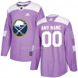 Maglia Hockey Buffalo Sabres Personalizzate Viola