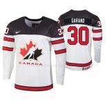Maglia Hockey Canada Dylan Garand 2019 Hlinka Gretzky Cup Bianco
