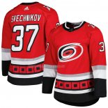 Maglia Hockey Carolina Hurricanes Andrei Svechnikov 25th Anniversary Autentico Rosso