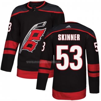 Maglia Hockey Carolina Hurricanes Jeff Skinner Autentico Alternato Nero