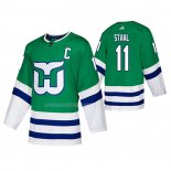Maglia Hockey Carolina Hurricanes Jordan Staal Heritage Autentico Verde