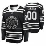 Maglia Hockey Chicago Blackhawks Personalizzate Premier Alternato Nero