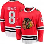 Maglia Hockey Chicago Blackhawks Ryan Donato Home Breakaway Rosso