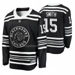 Maglia Hockey Chicago Blackhawks Zack Smith Premier Alternato Nero