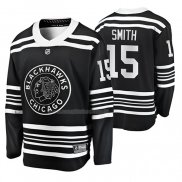 Maglia Hockey Chicago Blackhawks Zack Smith Premier Alternato Nero