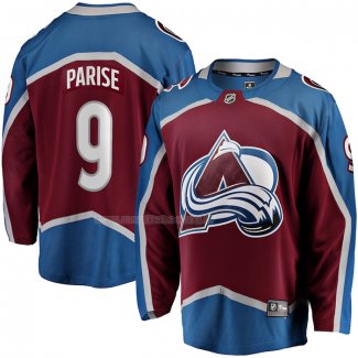 Maglia Hockey Colorado Avalanche Zach Parise Home Premier Breakaway Marrone