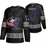 Maglia Hockey Columbus Blue Jackets Brandon Dubinsky Breakaway Nero