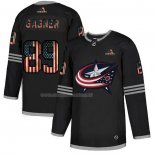 Maglia Hockey Columbus Blue Jackets Gagner 2020 USA Flag Nero
