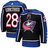 Maglia Hockey Columbus Blue Jackets Oliver Bjorkstrand Reverse Throwback 2.0 Autentico Nero