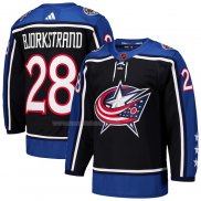 Maglia Hockey Columbus Blue Jackets Oliver Bjorkstrand Reverse Throwback 2.0 Autentico Nero