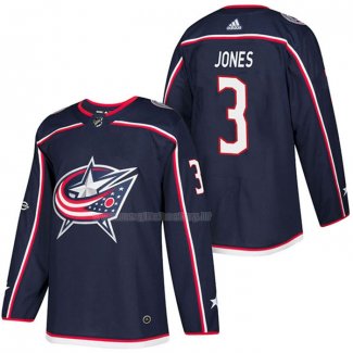 Maglia Hockey Columbus Blue Jackets Seth Jones Autentico Home 2018 Blu